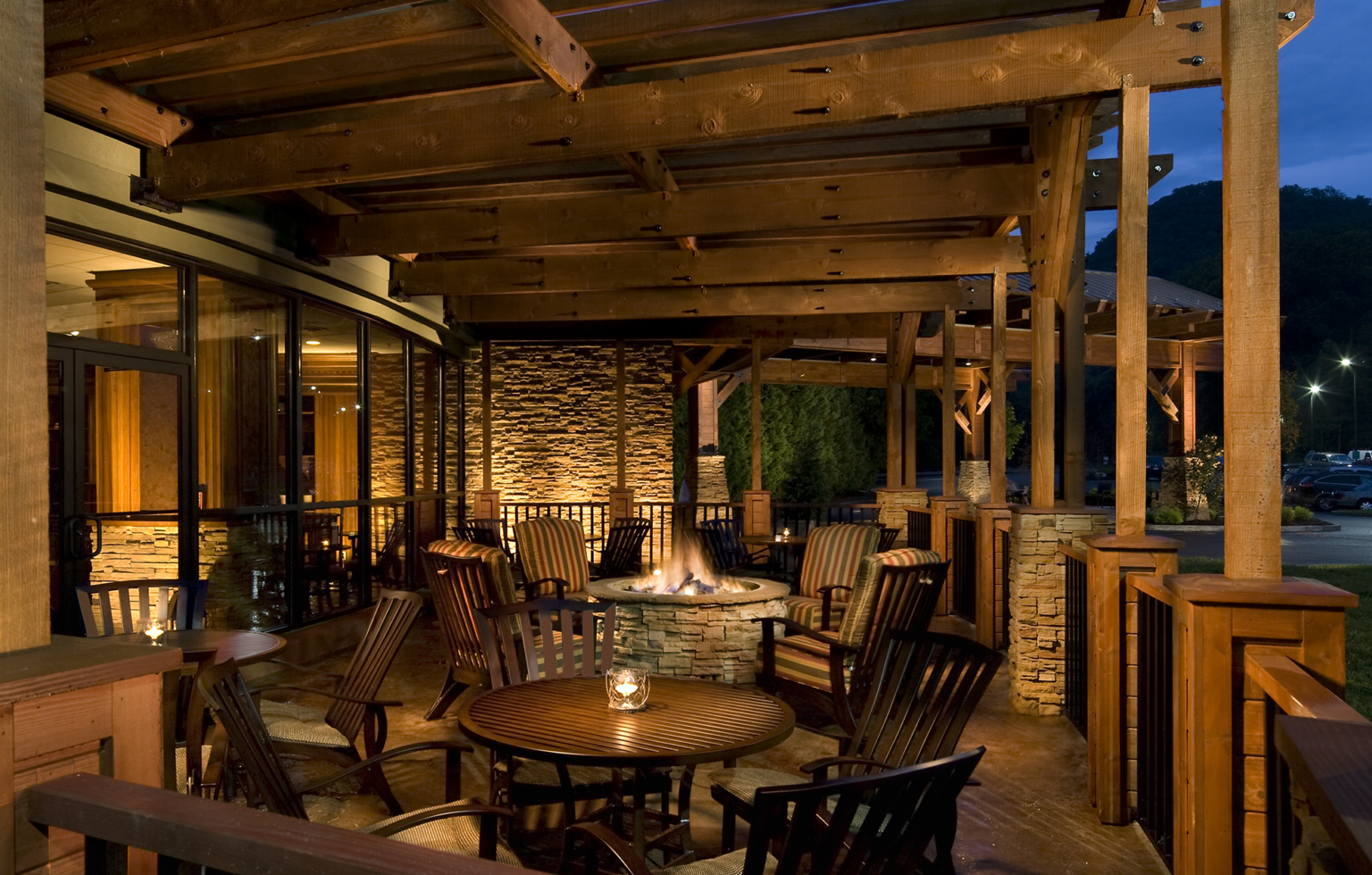 Dining Gatlinburg Hotels Near Great Smoky Mountains The Park Vista