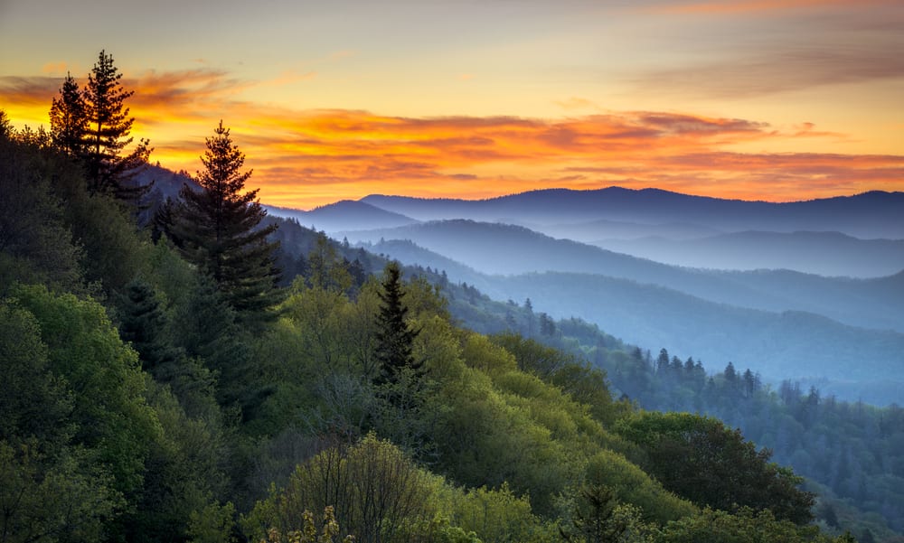 Photo of the Mountains near The Park Vista. Mountains Remain One of the Top Gatlinburg Attractions.