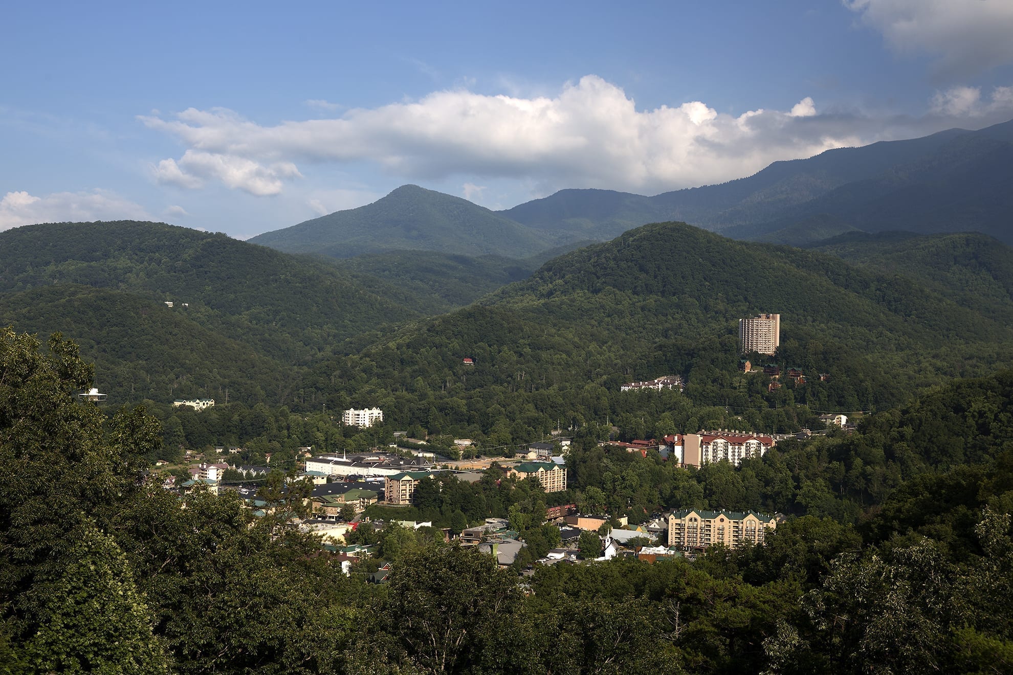 Park Vista overlooking Gatlinburg