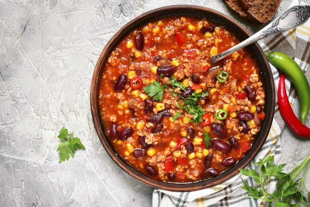 Picture of a dish from the Gatlinburg Chili Cook-Off.