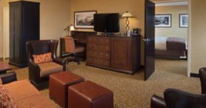 After learning about local history, relax in your Gatlinburg, TN, suite.