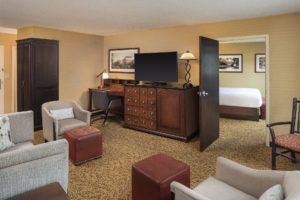 A Gatlinburg hotel room to book for a New Years Eve vacation.