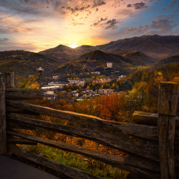 One of the best views in Gatlinburg.