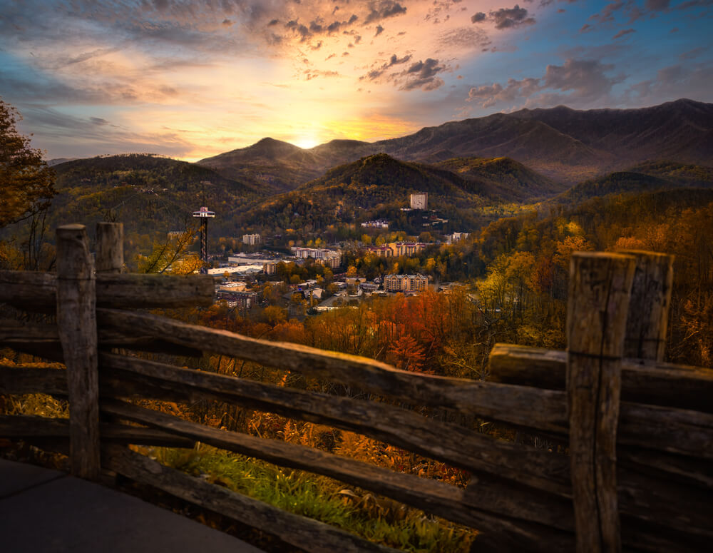 One of the best views in Gatlinburg.